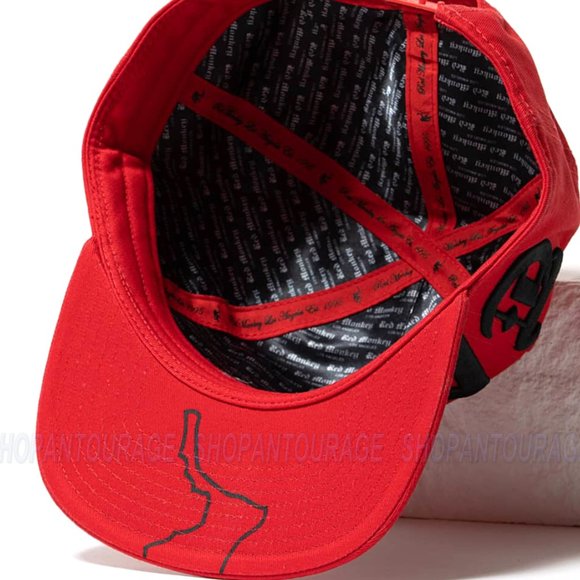 Red Monkey Tamps Loud & Proud Black RM1415 New Limited Edition Unisex Flat Visor - Picture 9 of 14